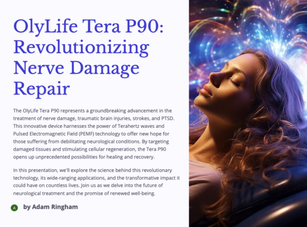 Tera P90 Revolutionizing Nerve Damage Repair