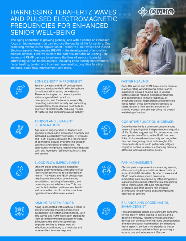 Elderly and Healthy Aging