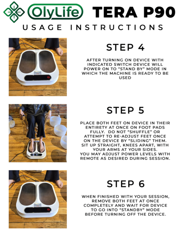 Tera P90 Usage Instructions - Image 2